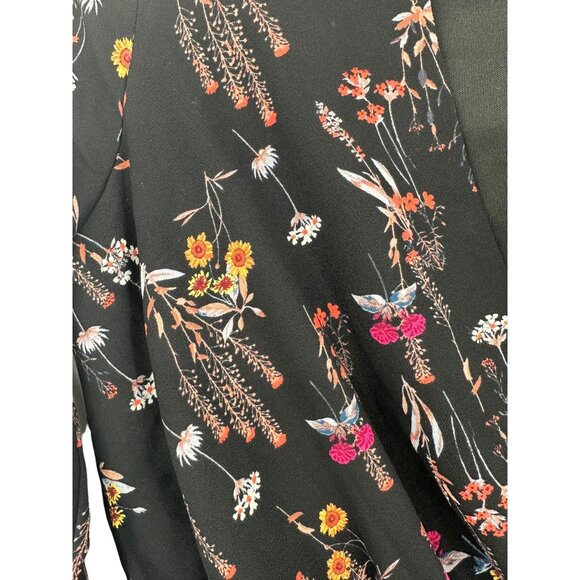 Everly Top Blouse Shirt Womens Size Small Floral Fairy Grunge Whimsigoth - Picture 6 of 8